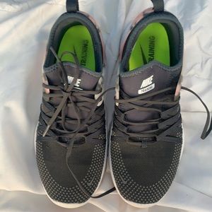 grey marble nike shoes w pink